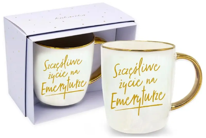 Kubek Elite EL-009 Emerytura, Passion - Papiernicze i szkolne