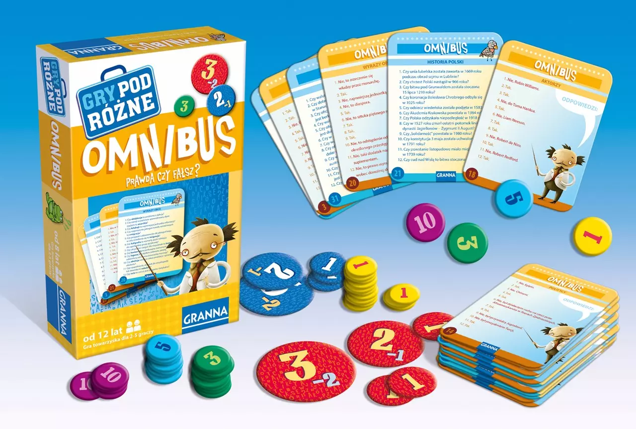 Omnibus. Prawda czy fałsz? - Gry