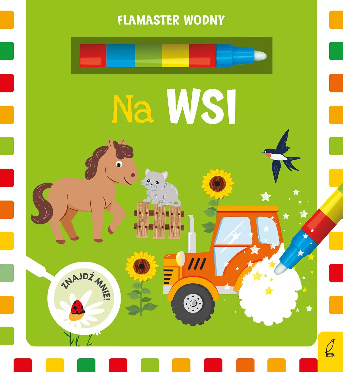 Flamaster wodny. Na wsi - Książki