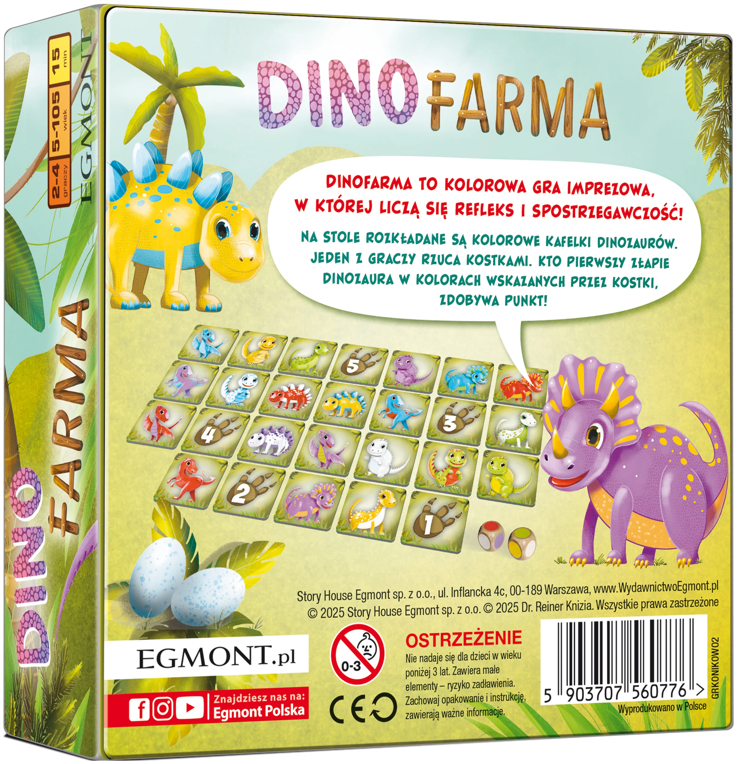 Dinofarma - Gry