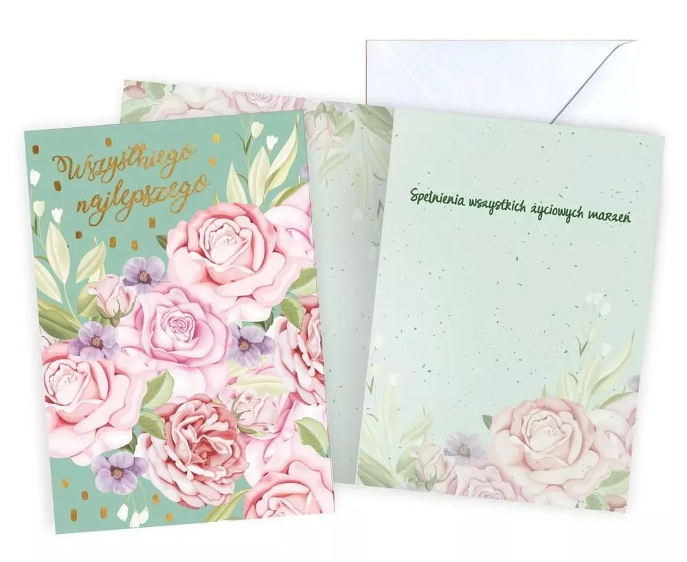 Karnet Życzenia - Papiernicze i szkolne