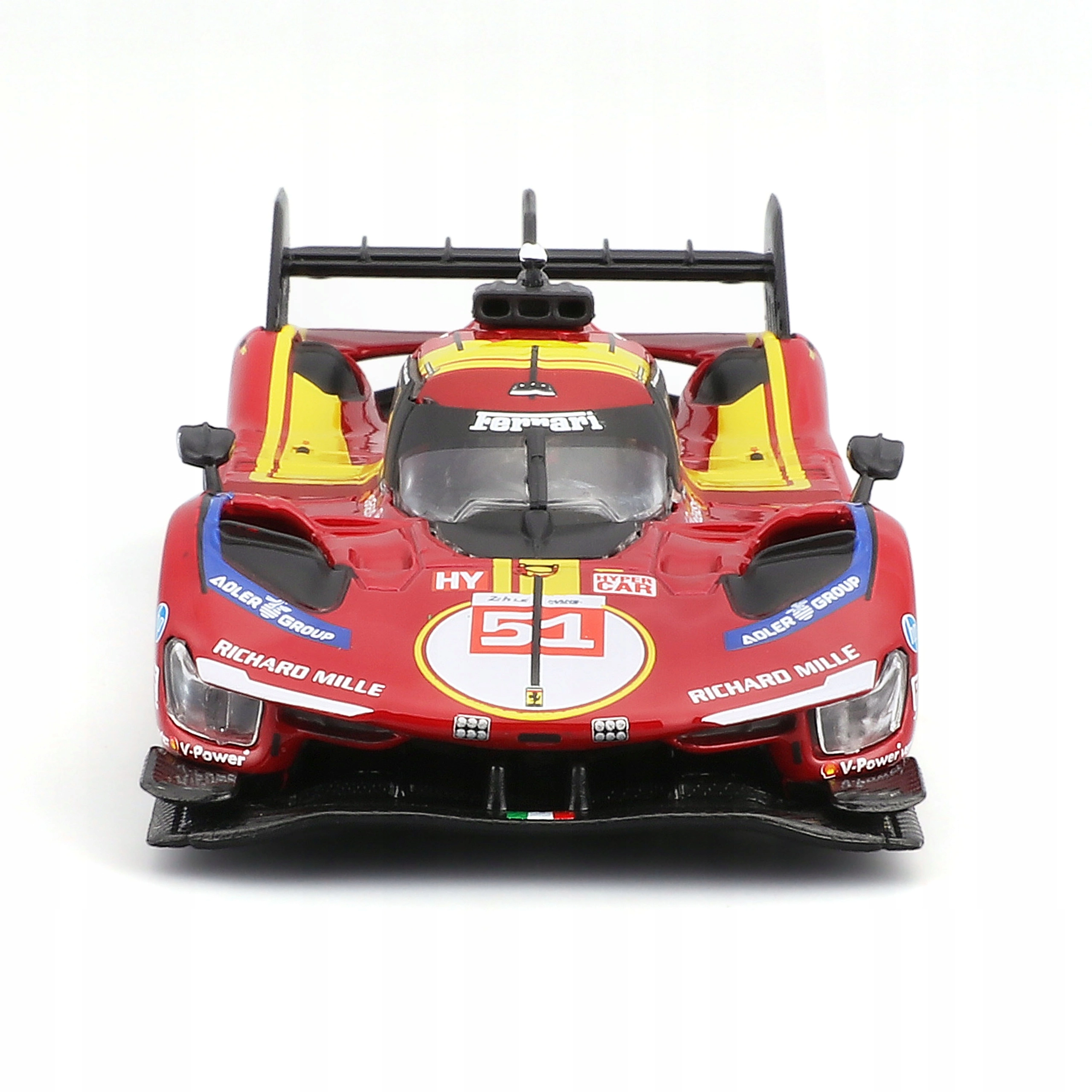 BBURAGO metal, 1:43 FERRARI RACING 499P plastik - Zabawki