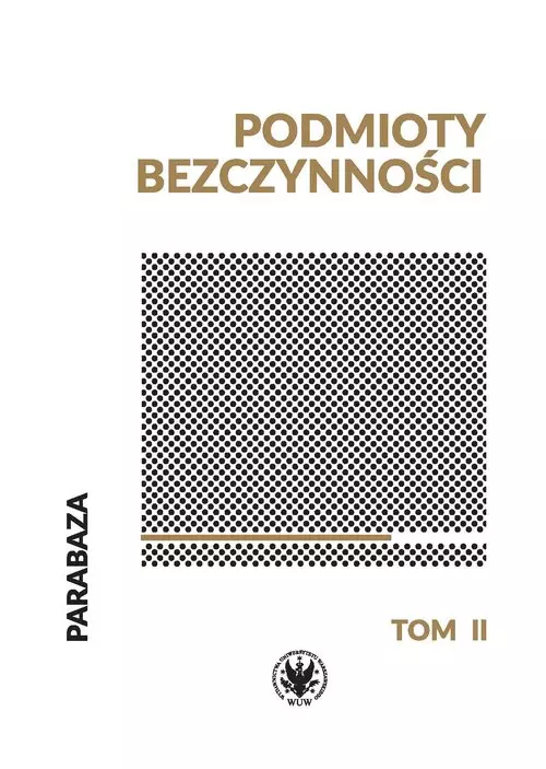 Podmioty bezczynności - Książki
