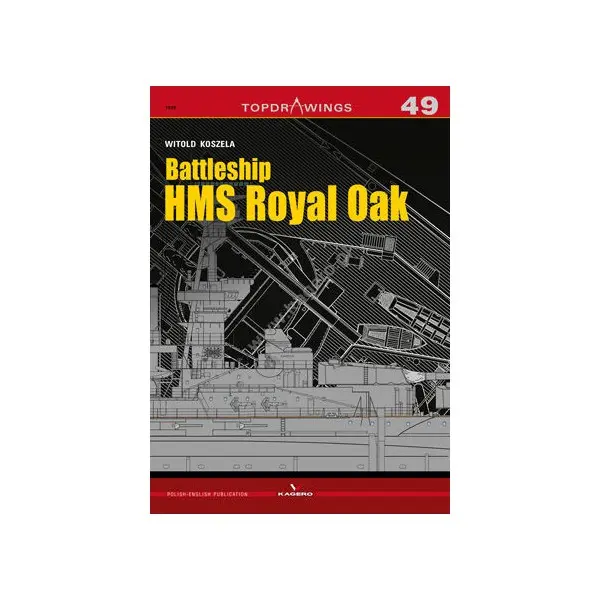 Battleship HMS Royal Oak (Topdrawings 49) - Książki