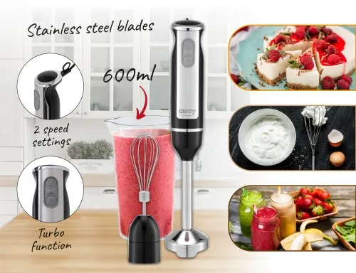 Blender ręczny - mini zestaw 2 w 1 - Elektronika i akcesoria