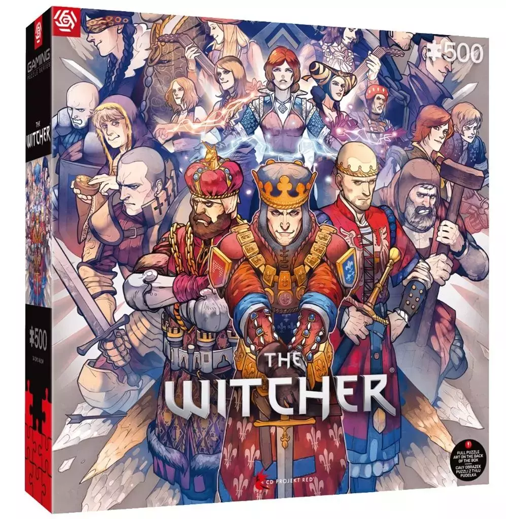 Puzzle 500 The Witcher Northern Realms - Puzzle