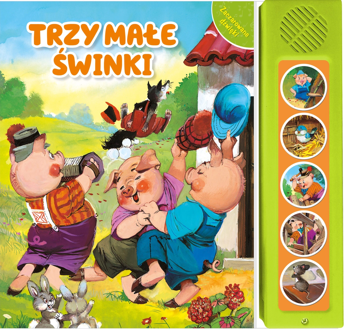 Zaczarowane dźwięki. Trzy małe świnki - Książki