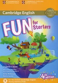 Cambridge English. Fun for Starters Student's Book - Książki