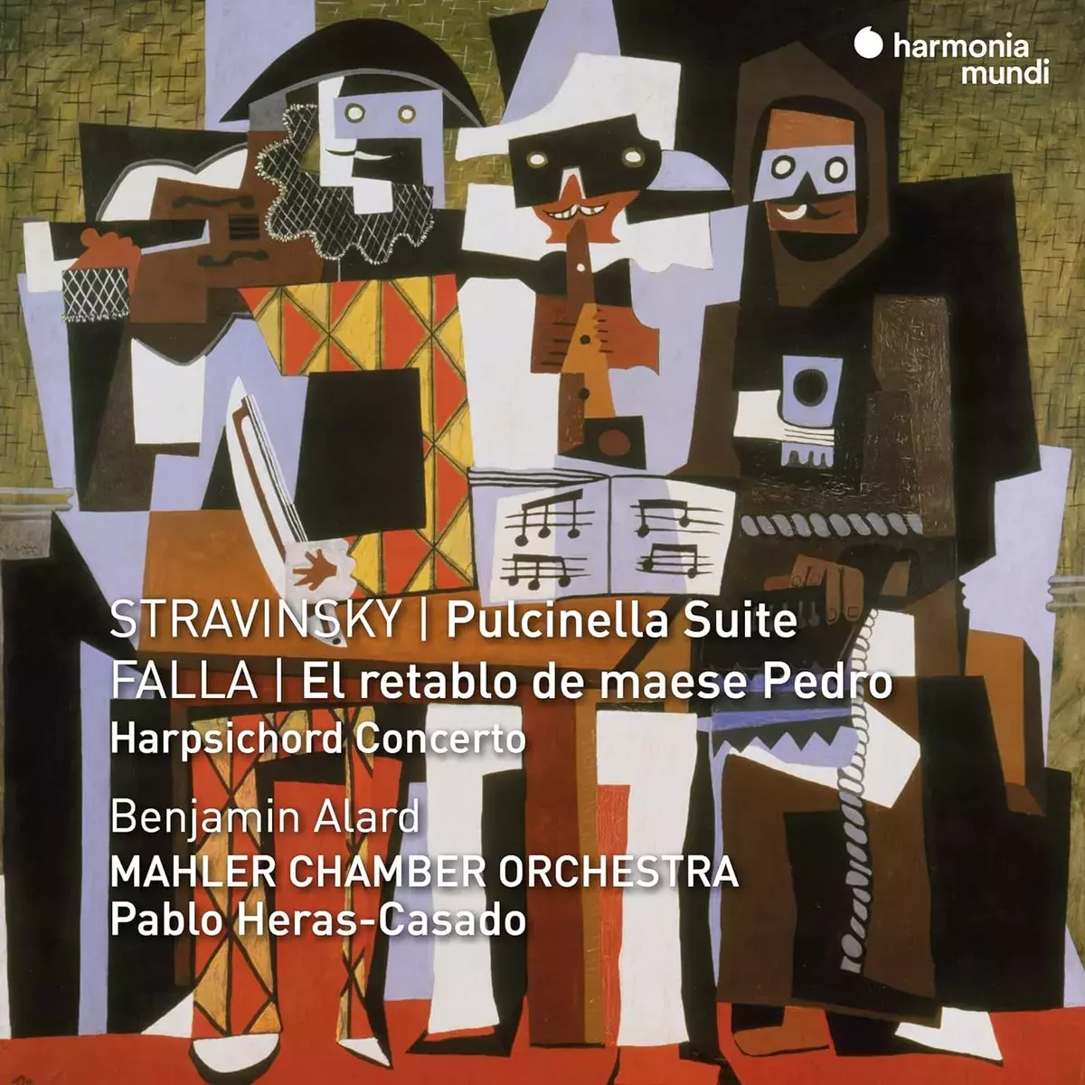 Pulcinella Suite - Falla El Retablo De Maese Pedro & Harpsichord Concerto Mahler Chamber Orchestra Heras-Casado Alard Hernandez, CD - Muzyka