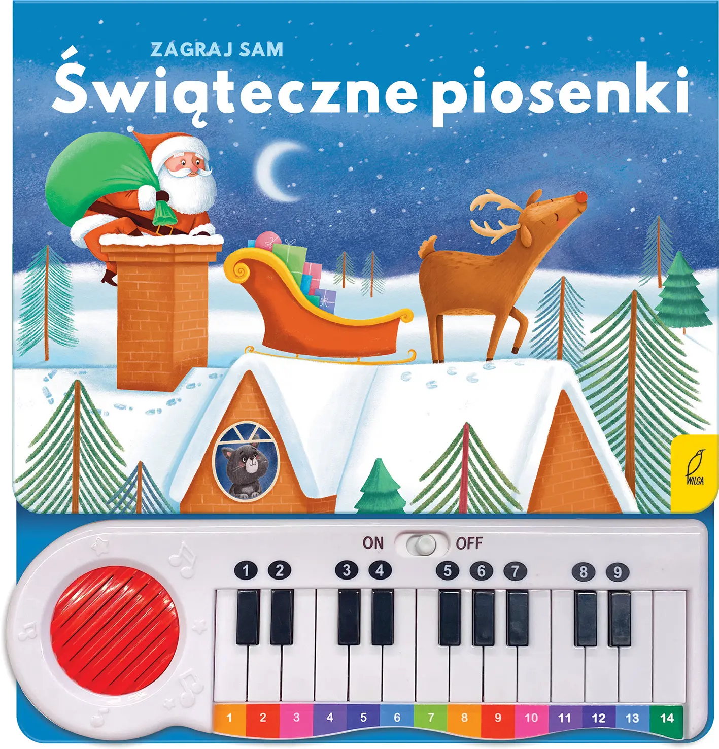 Pianinko. Zagraj sam. Świąteczne piosenki - Książki