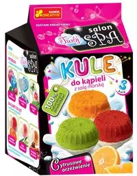Kule do kąpieli z solą morską Cytrusowe orzeźwienie - Książki