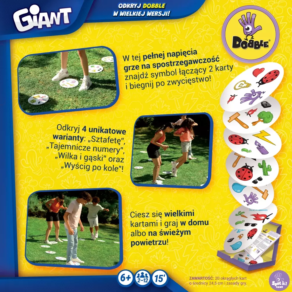 Dobble Giant - Gry
