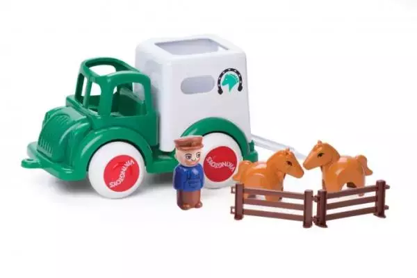 Auto transport konia z figurkami - Książki