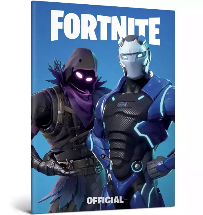 FORTNITE Official. Блокнот синій у клітинку "Ворон" - Książki