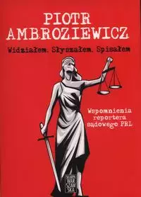 Widziałem. Słyszałem. Spisałem. Wspomnienia reportera sądowego PRL - Książki