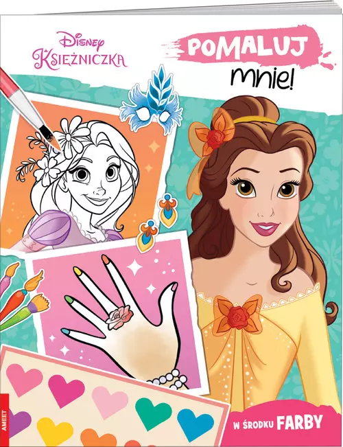 Disney Księżniczka Pomaluj mnie! - Książki