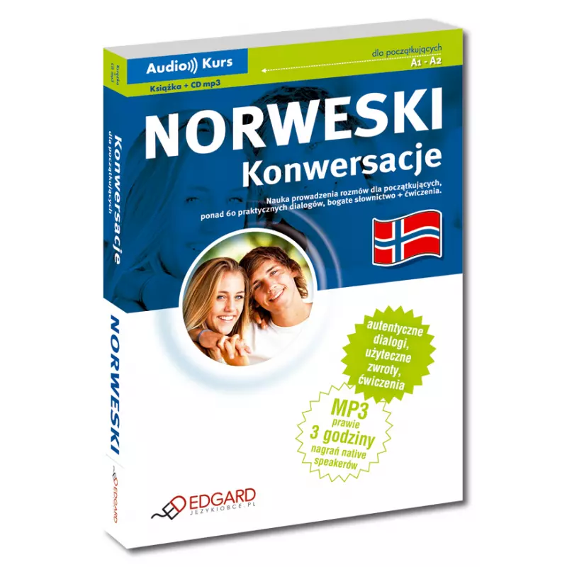 Norweski Konwersacje dla początkujących + CD - Książki