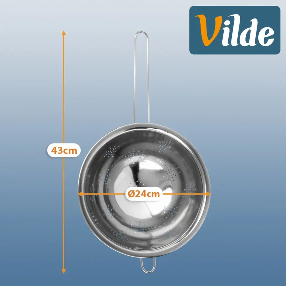 Cedzak kuchenny stalowy 24 cm - Elektronika i akcesoria