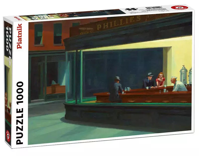 Puzzle 1000 Hopper Nighthawks - Puzzle