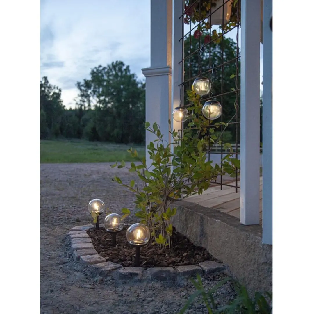 Lampa Solarna Kula Ozdobna 10X34.5CM - Elektronika i akcesoria