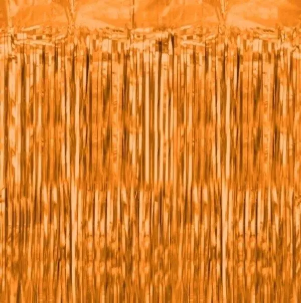Kurtyna dekoracyjna 100x200cm pomarańczowa - Papiernicze i szkolne