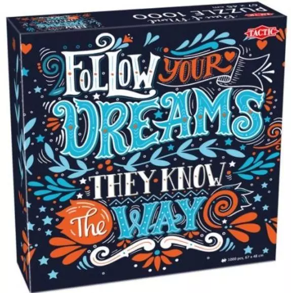 Puzzle 1000 "Piece of Mind" Follow Your Dreams - Puzzle