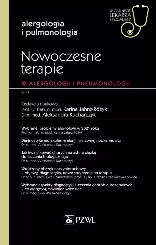 Nowoczesne terapie w alergologii i pneumonologii - Książki