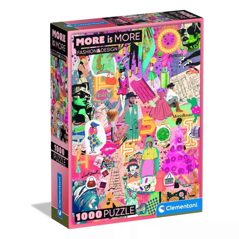 CLE puzzle 1000 Compact Fashion_Design 37071 - Zabawki