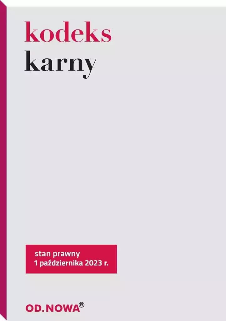 Kodeks karny w.20 - Książki