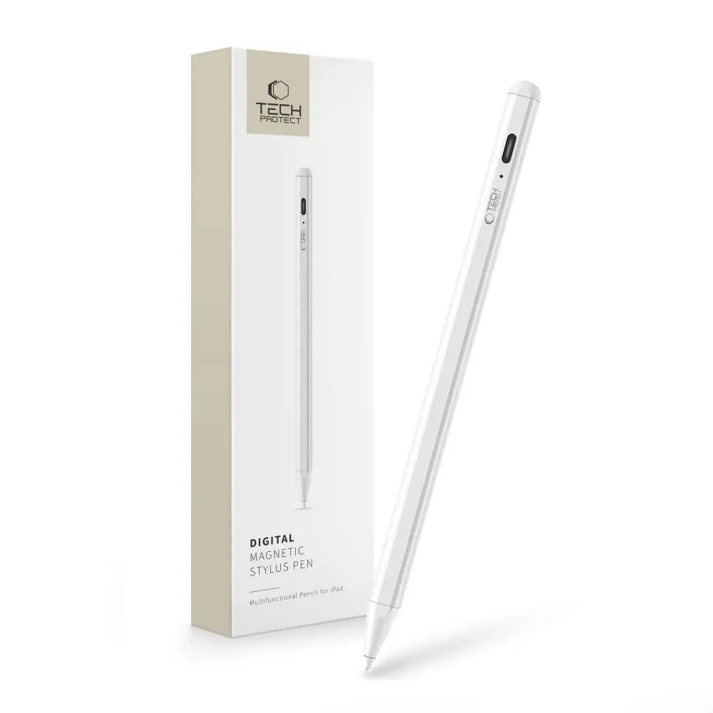 Tech-Protect Digital Magnetic Stylus Pen iPad White - Elektronika i akcesoria