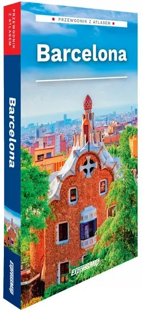 Barcelona 2w1 przewodnik atlas w.1 - Książki