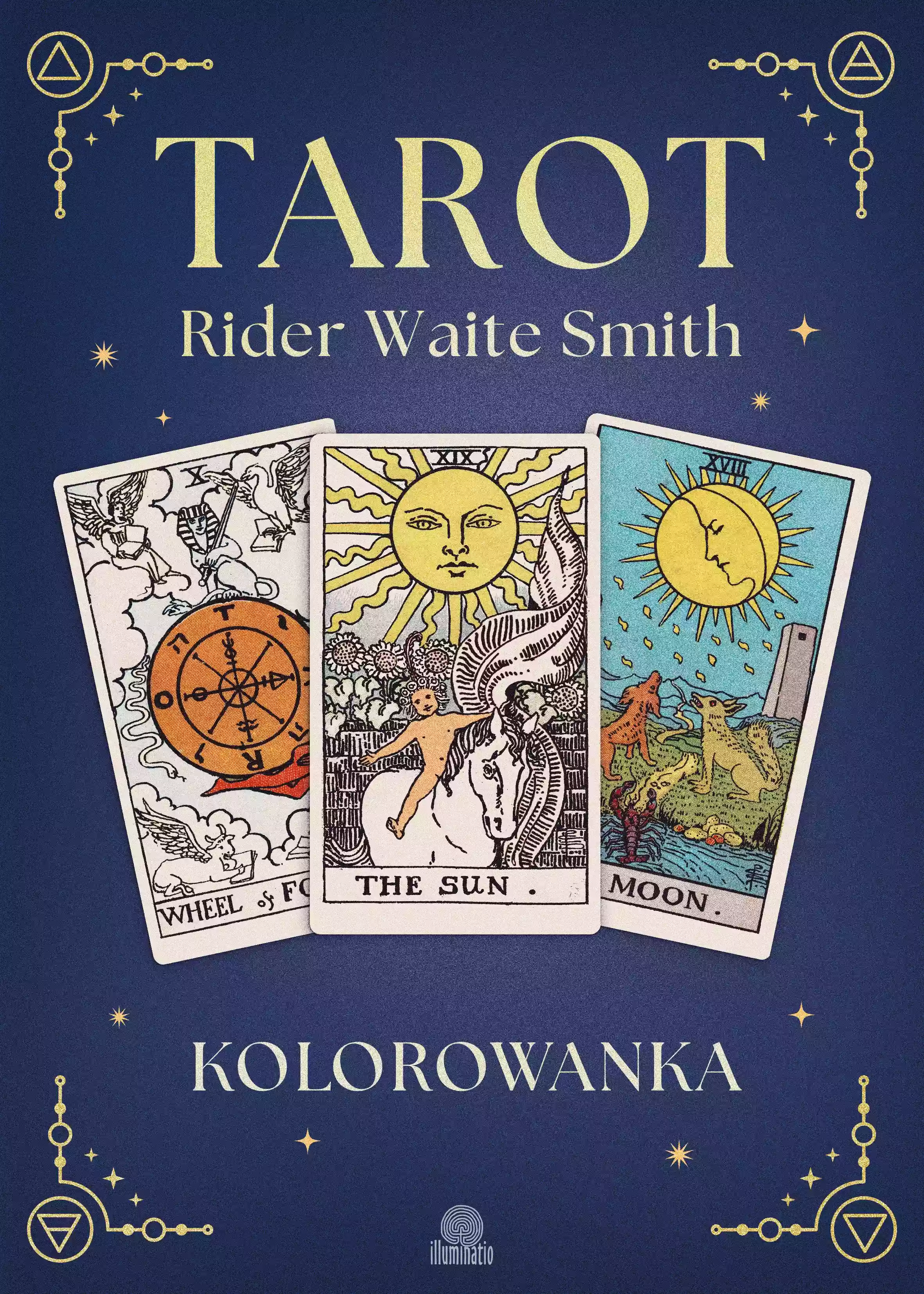 Kolorowanka Tarot Rider-Waite - Książki