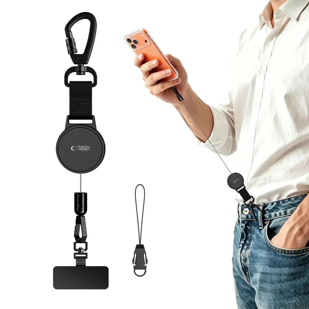 Tech-Protect Urbanloop Anti-Theft Holder Black - Elektronika i akcesoria