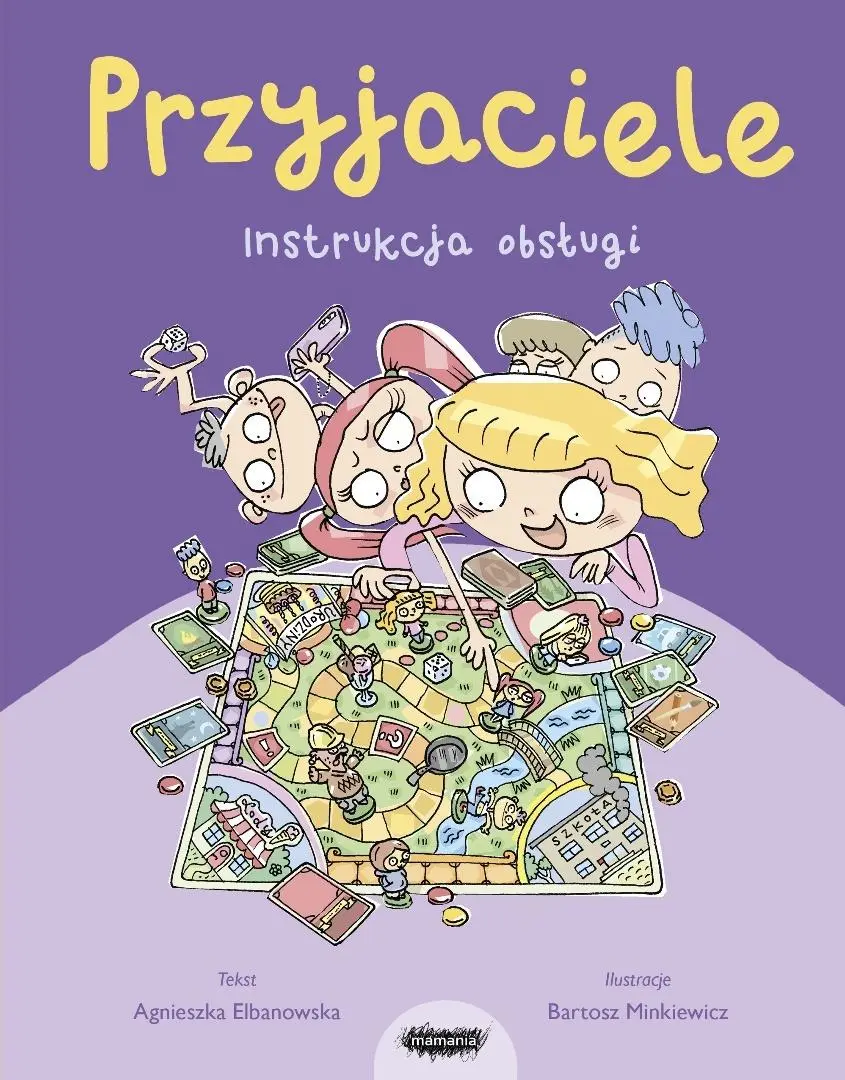 Przyjaciele. Instrukcja obsługi dla dzieci - Książki