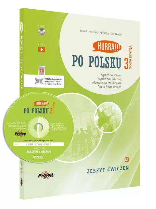 Hurra!!! Po polsku 3. Nowa edycja. Zeszyt ćwiczeń + CD - Książki