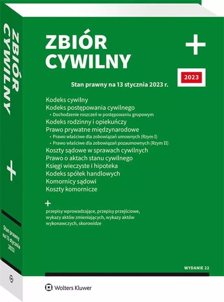 Zbiór cywilny PLUS 2023 - Książki