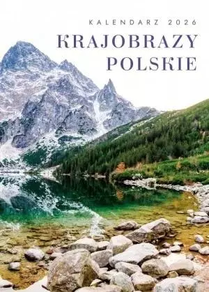 Kalendarz 2026 ścienny wieloplanszowy Krajobrazy - Książki