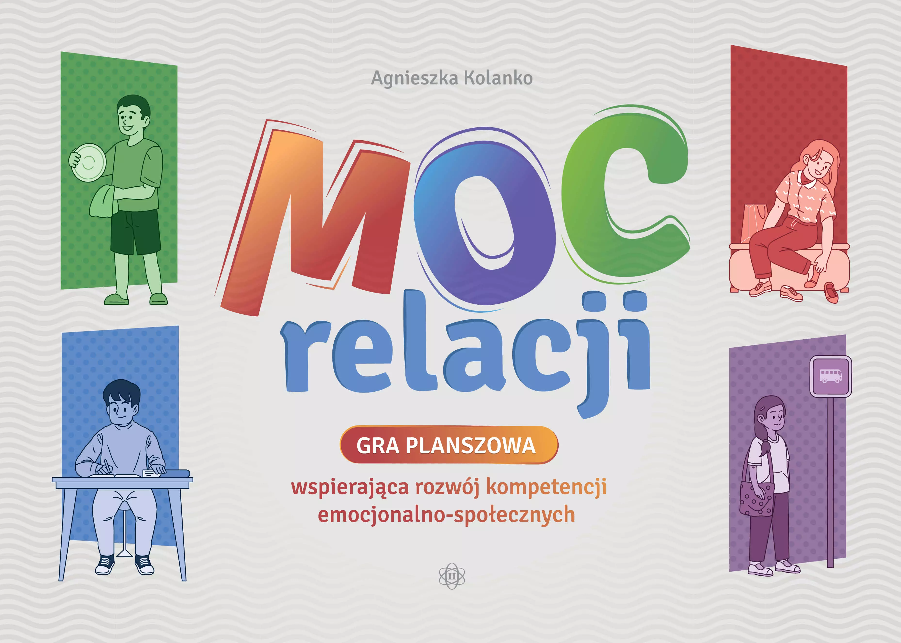 Moc relacji. Gra planszowa wspierająca rozwój kompetencji emocjonalno-społecznych - Książki