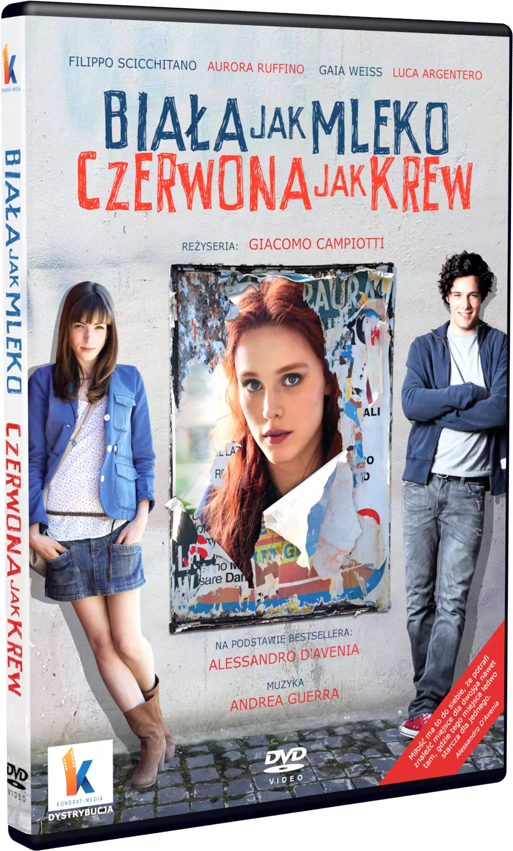 Biała jak mleko, czerwona jak krew, DVD - Filmy