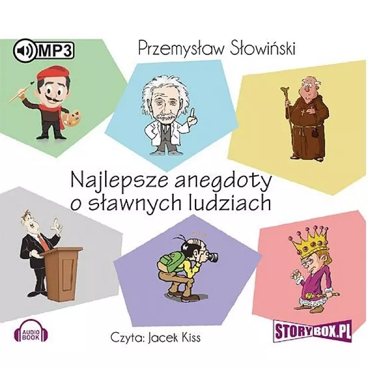 Najlepsze anegdoty o sławnych ludziach. Audiobook - Audiobooki