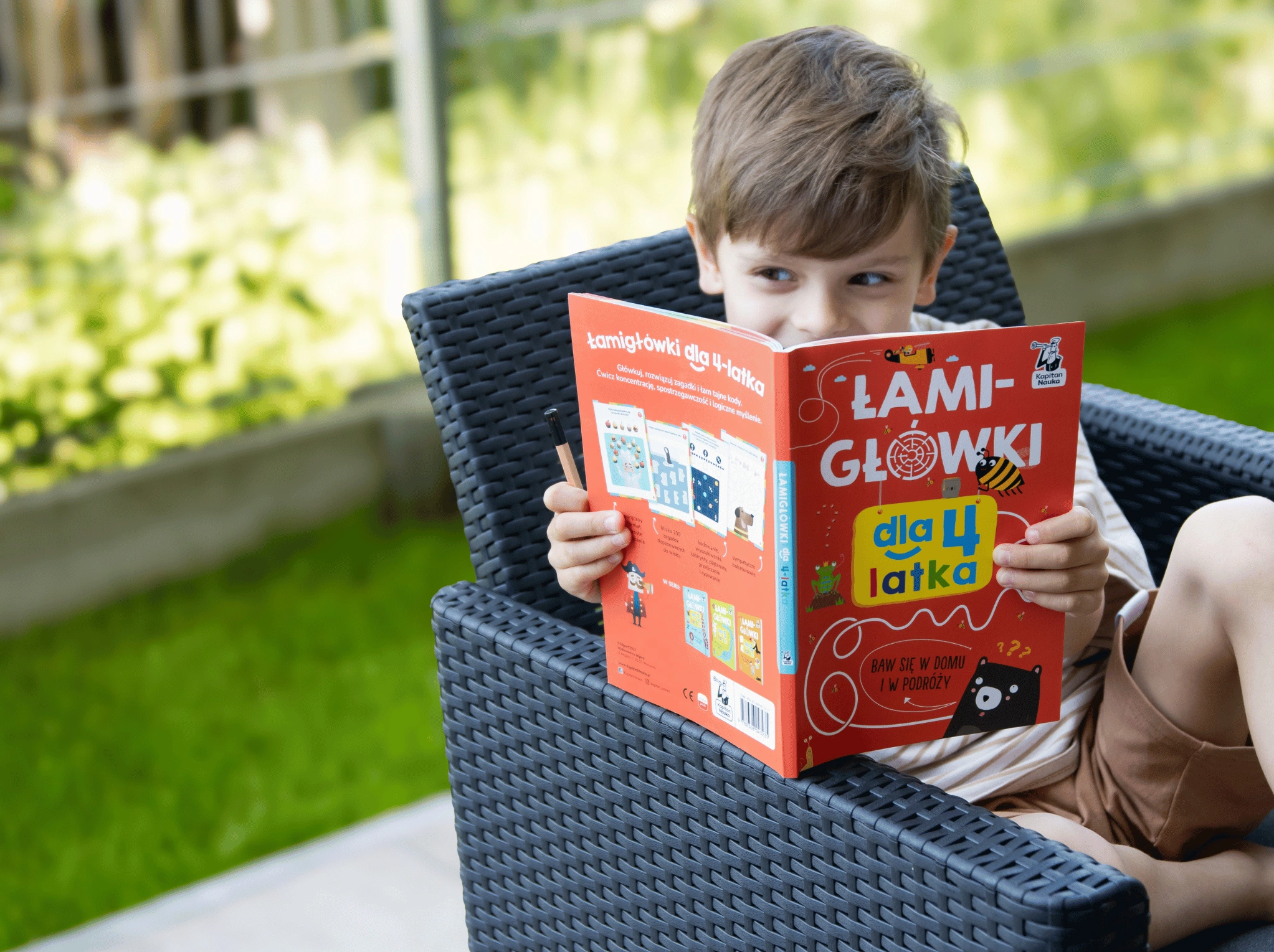 Łamigłówki dla 4-latka - Książki