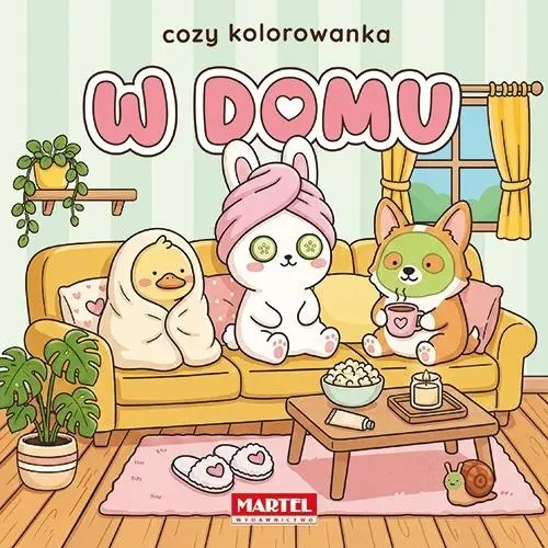 Cozy kolorowanka. W domu - Książki