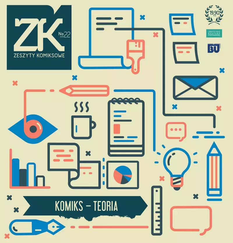 Zeszyty komiksowe 22 Komiks - teoria - Książki