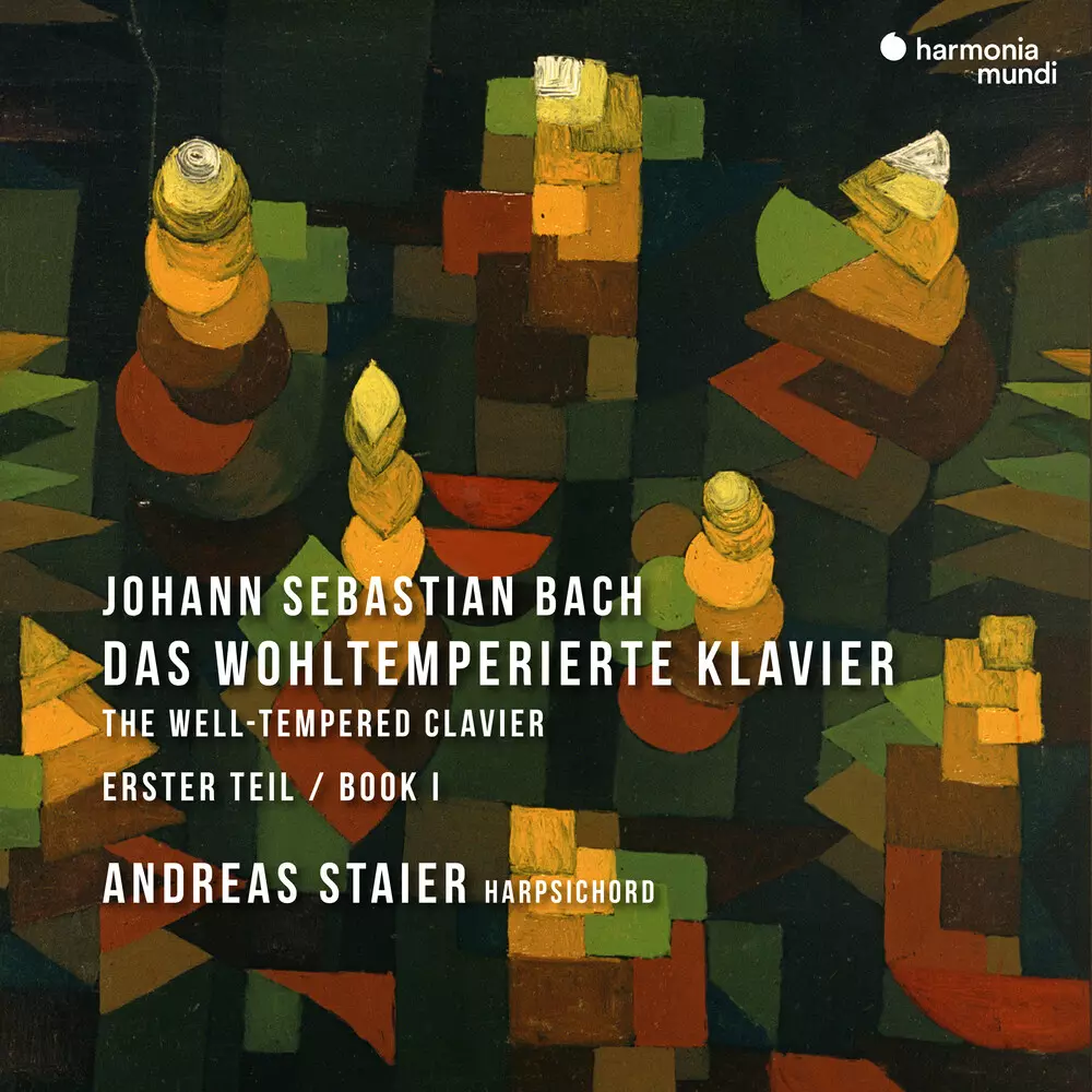 J.S. Bach. The Well-Tempered Clavier. Book 1. Staier, CD - Muzyka