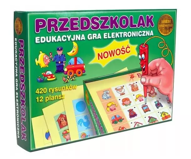 Przedszkolak. Edukacyjna gra elektroniczna - Gry