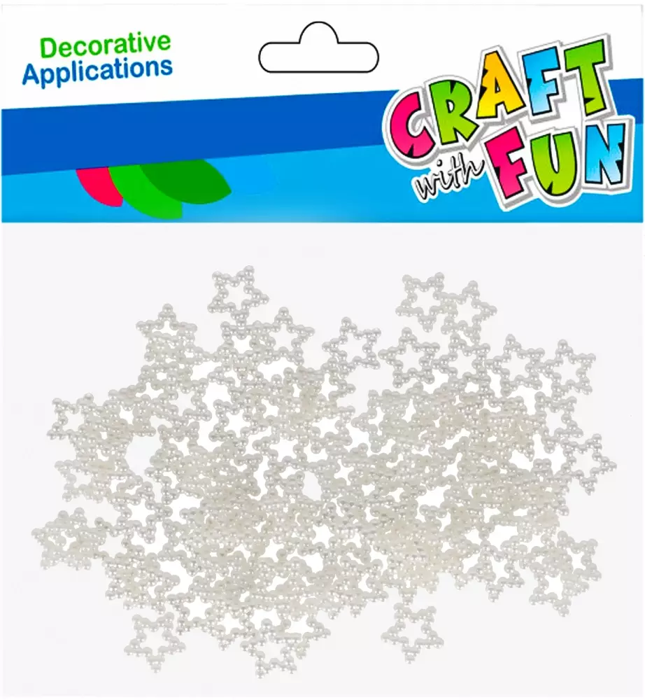 Ozdoba Dekoracyjna PerŁowa Gwiazdki Craft with Fun 501923 - Papiernicze i szkolne