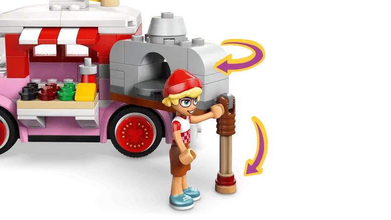 LEGO Friends Furgonetka z pizzą 42694 - Zabawki