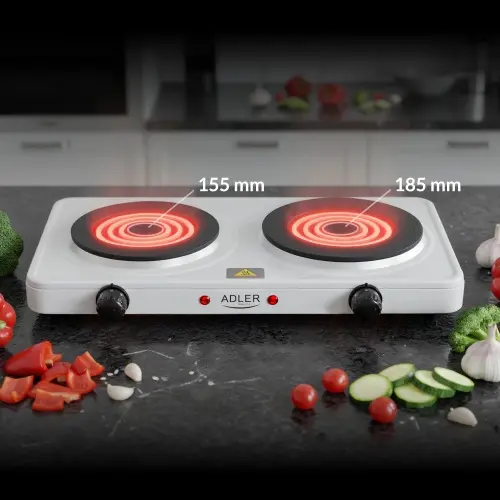 Kuchenka elekt. dwupalnikowa - Elektronika i akcesoria
