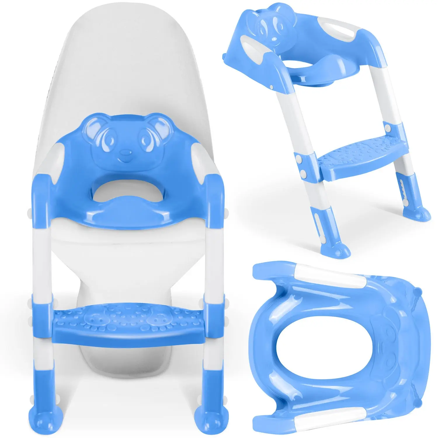 Nakładka na sedes z drabinką koala Ricokids 729100 niebieska - Zabawki