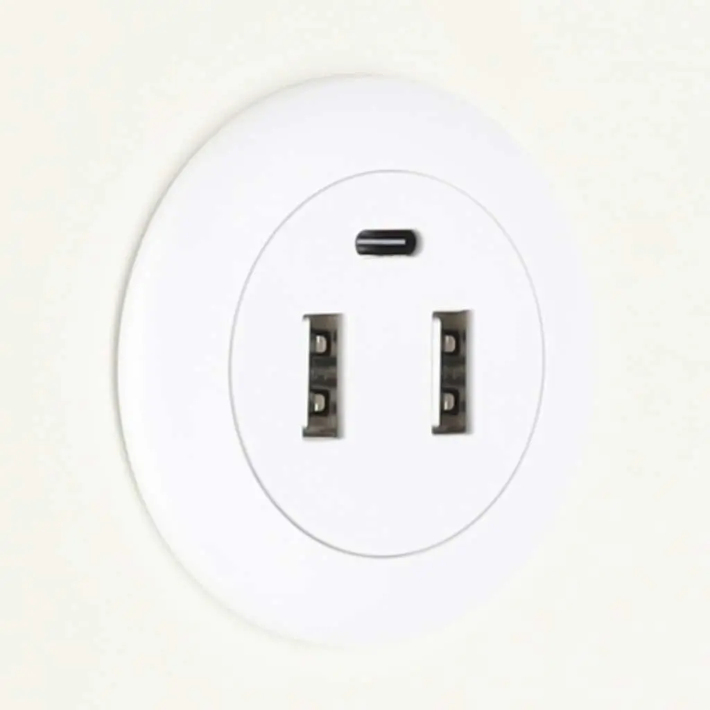 Szafka nocna szuflady oświetlenie LED USB ładowanie głośnik Bluetooth ecru - Elektronika i akcesoria